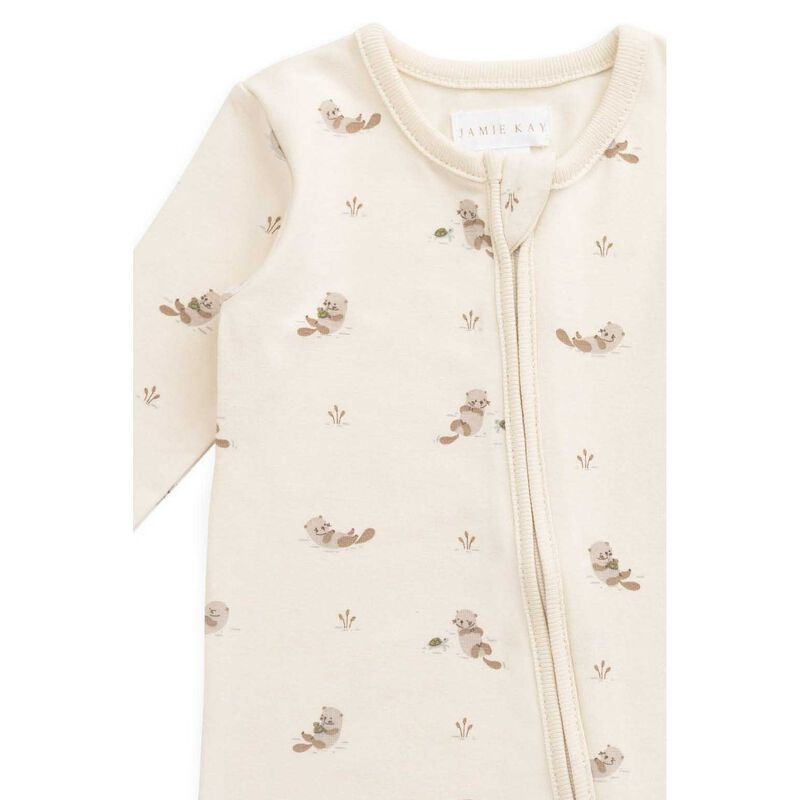 Jamie Kay Organic Cotton Reese Zip Onepiece image number 3